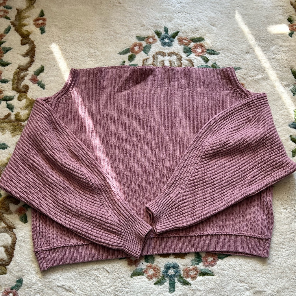 Off-Should Sweater
